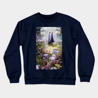 Two ladies in the garden Crewneck Sweatshirt